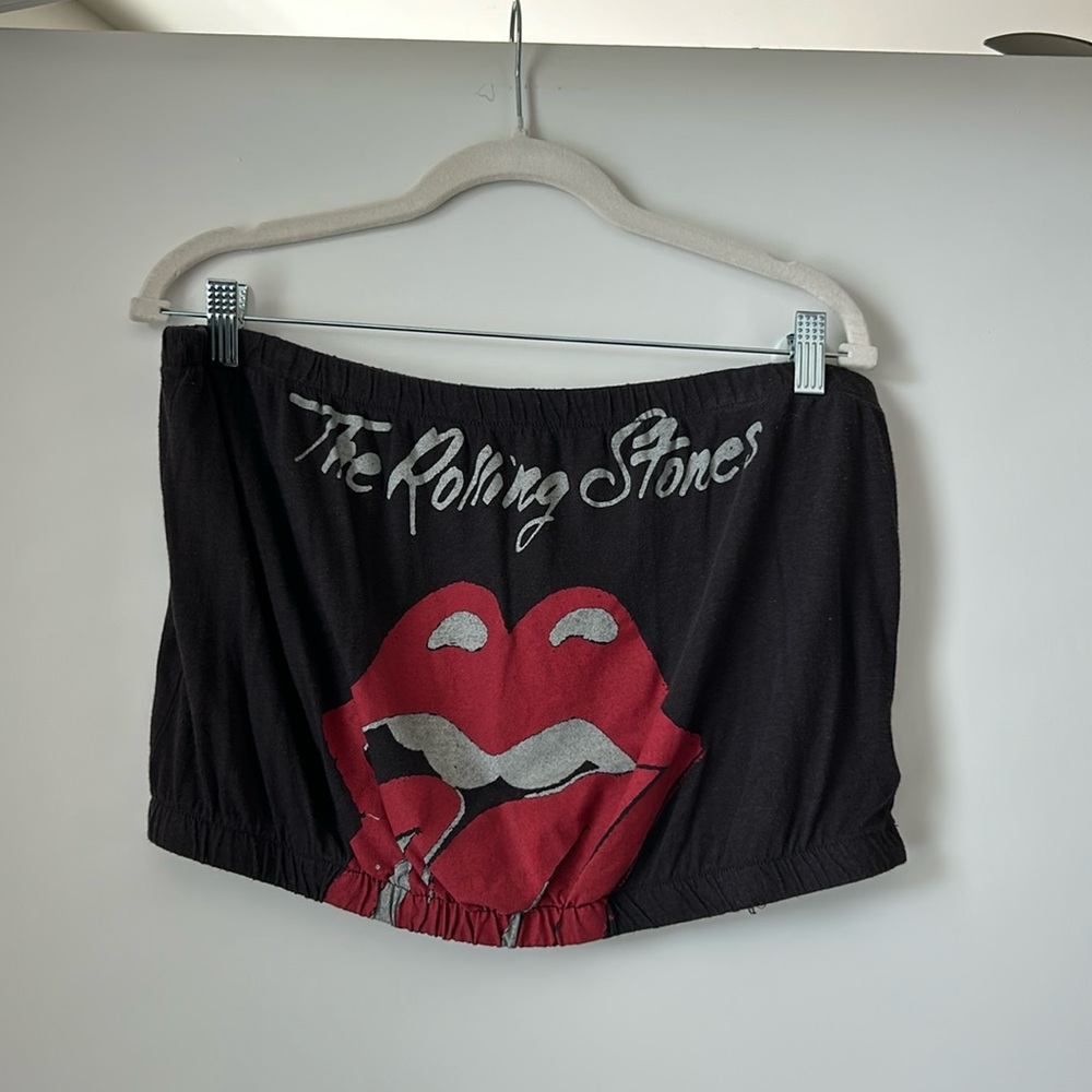 American Eagle Rolling Stones tube top